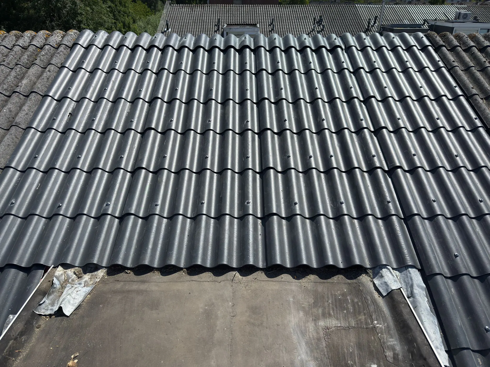 Golfplaten vervangen